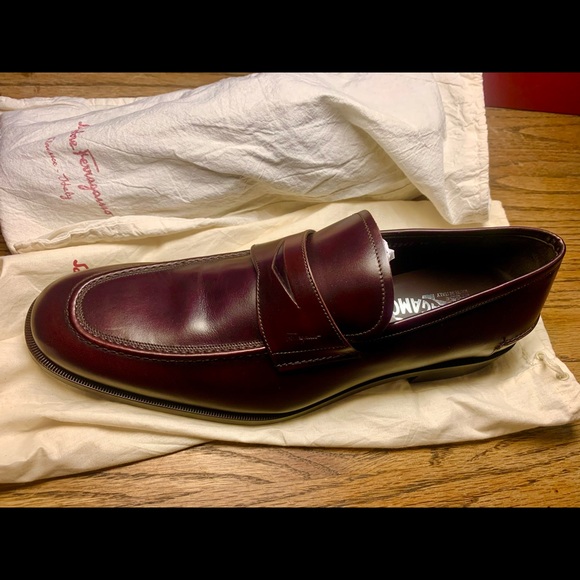 Salvatore Ferragamo Loafers size 10 D brown - Picture 4 of 6